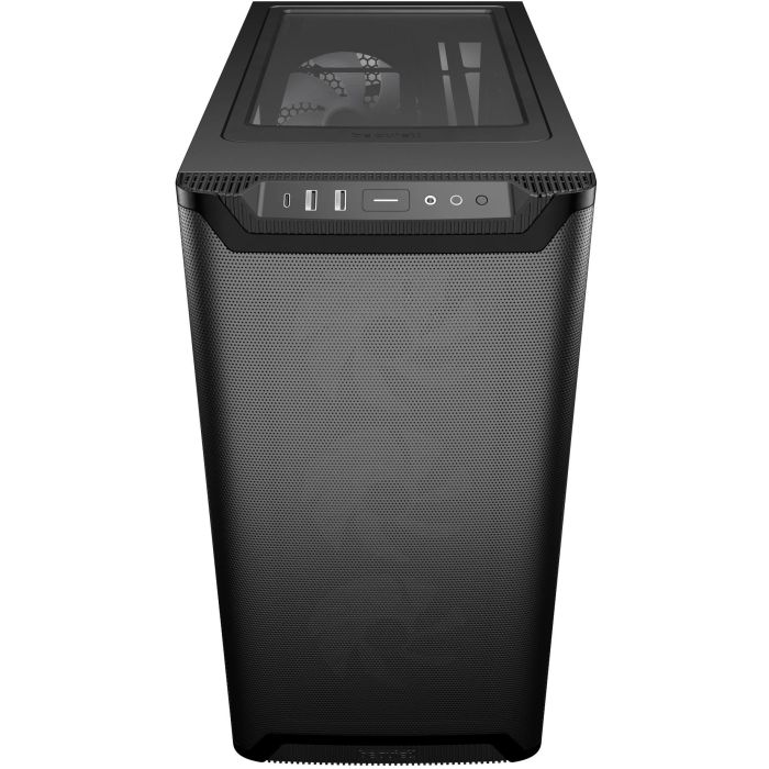 be quiet! Pure Base 501 LX Negra Torre PC Midi con Ventana Lateral, Iluminación RGB y 3x120mm Fans. Soporte ATX y USB-C. 4