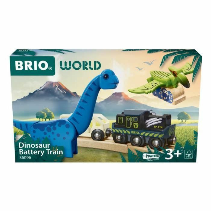 BRIO 7312350360967 Juguete de Tren con Pilas de Dinosaurio, Recomendado para Niños y Niñas Edades de 3 Años en Adelante 5 BRIO 7312350360967 Juguete de Tren con Pilas de Dinosaurio, Recomendado para Niños y Niñas Edades de 3 Años en Adelante 5