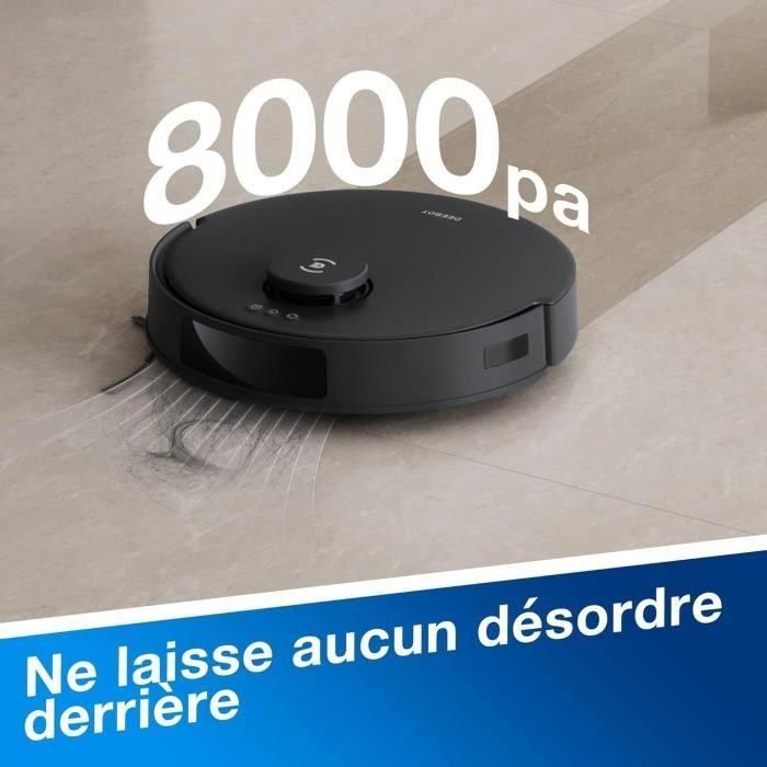 ECOVACS AAAKT19468 Deebot N20 Pro PLUS Robot Aspirador con 8000 Pa, Recogida Automática de Polvo y 45 Días Autonomía 3