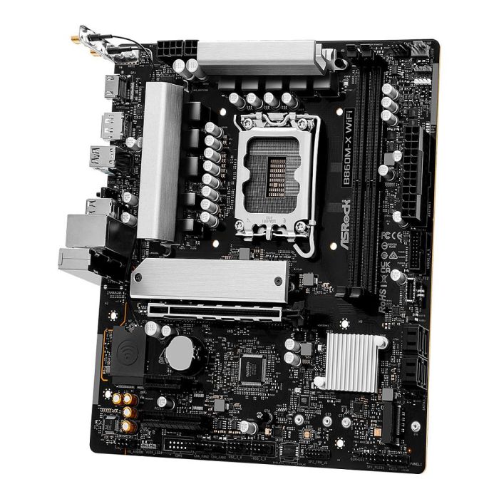ASRock B860M-X WiFi Placa Base Micro ATX LGA 1851 DDR5 HDMI/DP