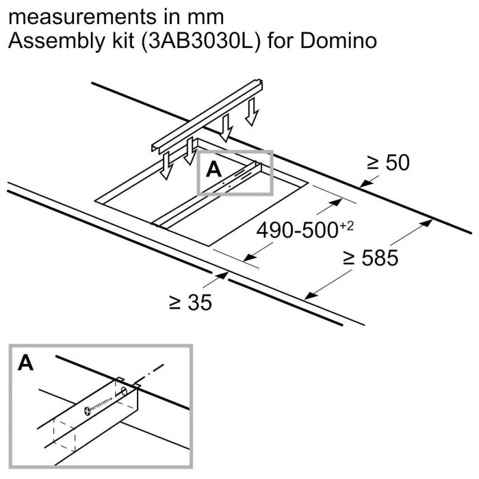 Placa de Inducción Balay 3EB939LQ 30 cm 3700 W 2