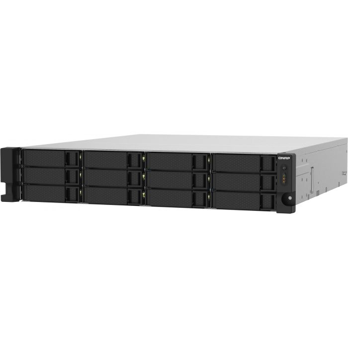Qnap Servidor NAS Ts-1232Pxu-Rp 12 Bahías 4GB DDR4 RAID 0,1,5,6,10,50,60,JBOD Gigabit Ethernet 4 Qnap Servidor NAS Ts-1232Pxu-Rp 12 Bahías 4GB DDR4 RAID 0,1,5,6,10,50,60,JBOD Gigabit Ethernet 4
