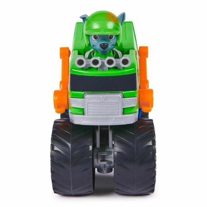 Spin Master SPI778988453384 Paw Patrol Ruedas de Rescate - Vehículo y Figura de Rocky