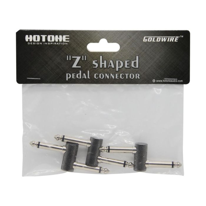 HOTONE Conector Jack 1/4 a Jack 1/4 en Forma de Z Recto (Pack 3 U) HOTONE Conector Jack 1/4 a Jack 1/4 en Forma de Z Recto (Pack 3 U)
