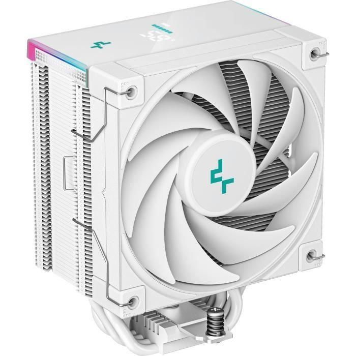 DEEPCOOL - AK500S Digital (Blanco) - Disipador de CPU - 1x120mm - ARGB - Pantalla digital