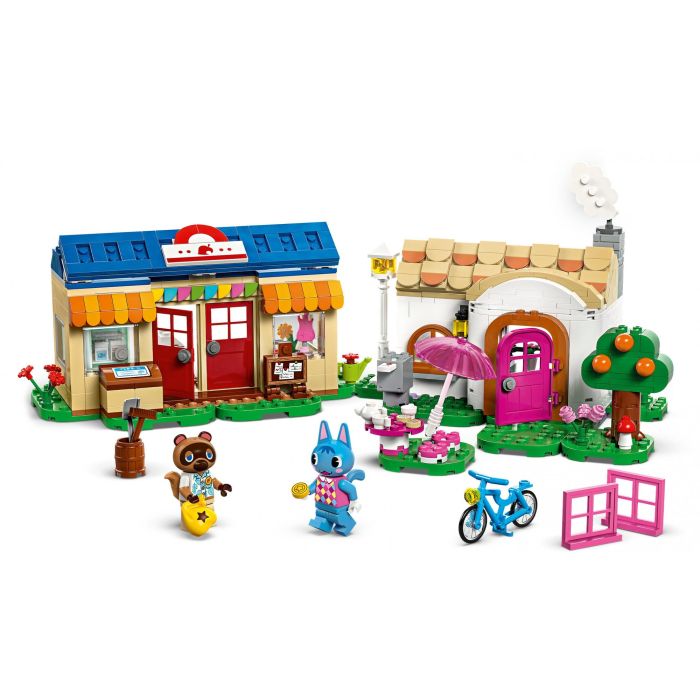 Lego 77050 Animal Crossing MiniNook y Casa de Minina con Minifiguras de Tom Nook y Minina 3
