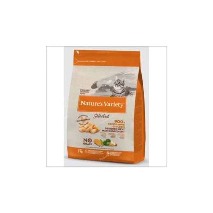 Affinity Nature'S Variety Cat No Grain Steril Pollo 3 kg