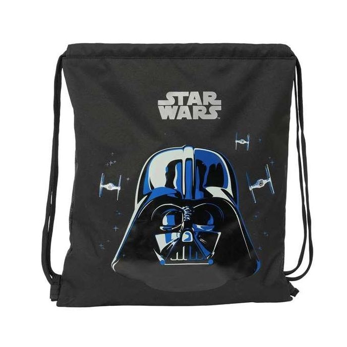 Bolsa Mochila con Cuerdas Star Wars Rebellion Negro 35 x 40 x 1 cm