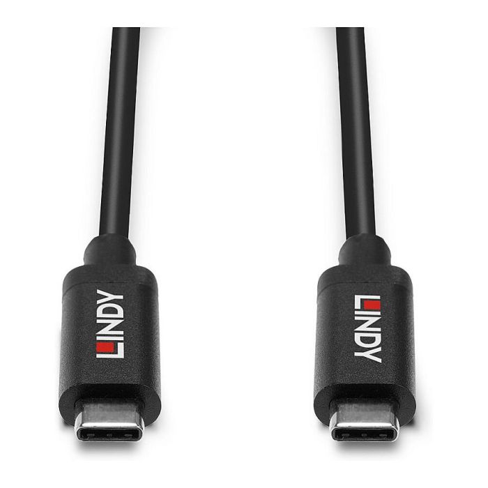 Lindy 3m USB 3.2 Gen 2 C/C Active Cable para Extensión de Datos y Vídeo hasta 10Gbps y 60W Power Delivery