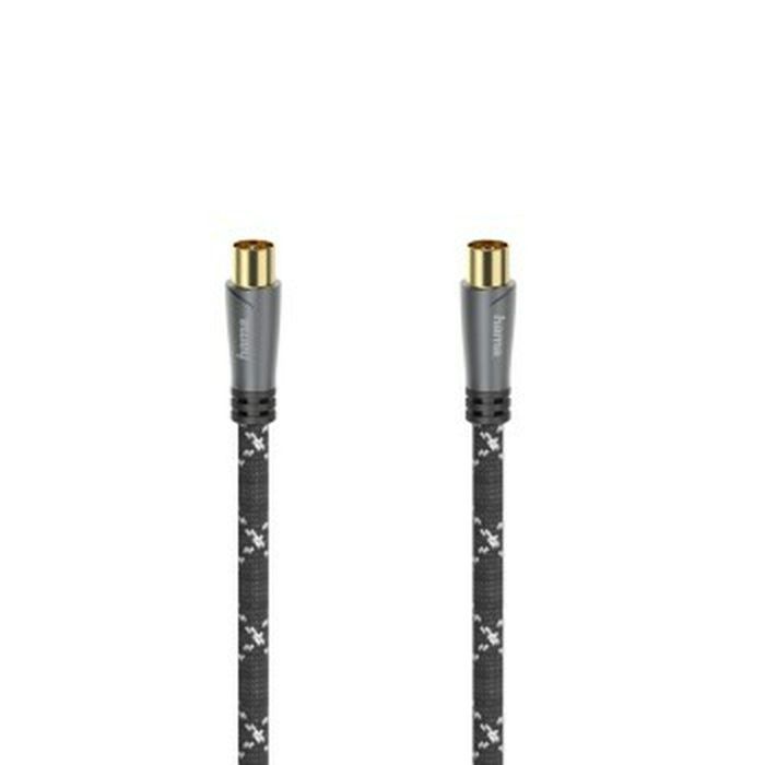 Cable de Antena Hama 00205070 Negro 1,5 m 1 Cable de Antena Hama 00205070 Negro 1,5 m 1