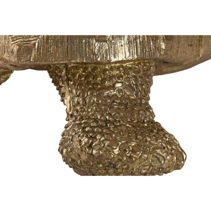 DKD Home Decor Figura Decorativa de Tortuga Moderna de Resina Color Dorado 41 x 32 x 58 cm 1 DKD Home Decor Figura Decorativa de Tortuga Moderna de Resina Color Dorado 41 x 32 x 58 cm 1