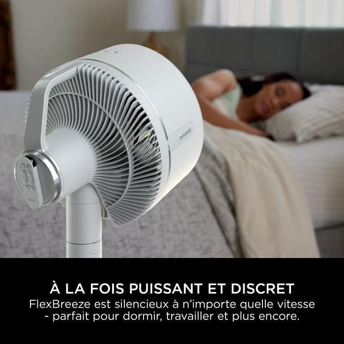 Shark SHA1719304504574 Ventilador FlexBreeze Ultrarrápido con o sin cable, 5 velocidades 5