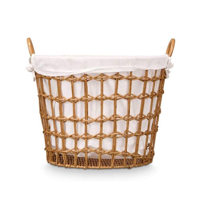 Cesto Redondo Asas Bajo Natural Kipit 47X41CM (6 Unidades) 2 Cesto Redondo Asas Bajo Natural Kipit 47X41CM (6 Unidades) 2