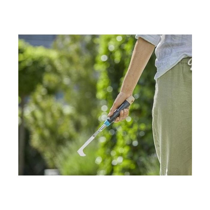 Gardena 17704-20 Rascador de Juntas EcoLine de Acero Inoxidable y Plástico, Negro/Gris 2