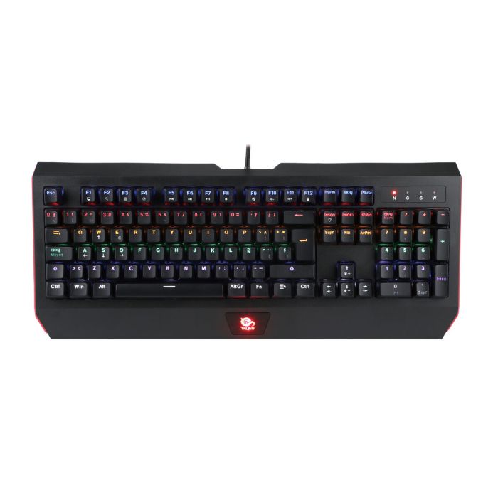 Teclado Gaming Talius Rune Negro Negro/Rojo Qwerty Español