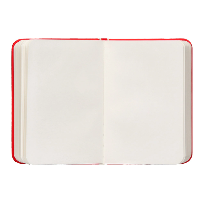 Antartik Cuaderno A7 Tapa Dura Hojas Lisas Rojo 80 Hojas 80gr FSC 7