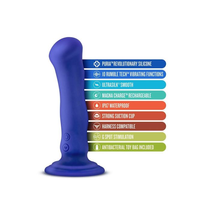 Dildo Blush Impressions Azul 4