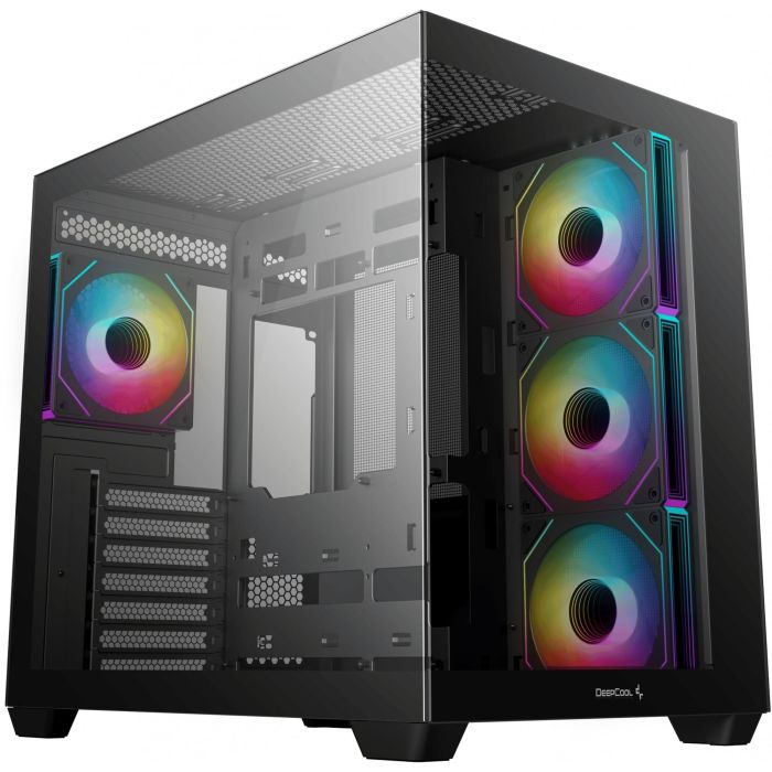 Deepcool Caja Ordenador Gaming CG530 ATX Negra Midi Tower para PC