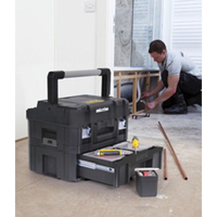 Caja de Herramientas Stanley Polipropileno Plástico 1 Compartimento 14 Caja de Herramientas Stanley Polipropileno Plástico 1 Compartimento 14