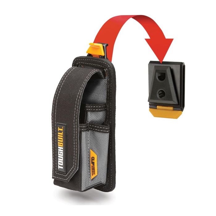 Toughbuilt Bolso Portaherramientas para Polímetro/Voltímetro Cliptech con 5 Bolsillos y Bucles, Construcción Reforzada 1 Toughbuilt Bolso Portaherramientas para Polímetro/Voltímetro Cliptech con 5 Bolsillos y Bucles, Construcción Reforzada 1