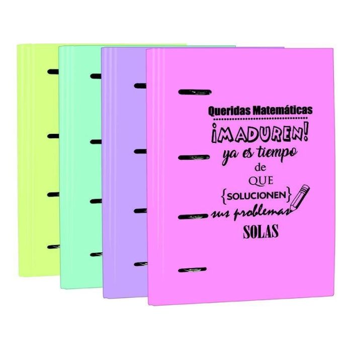 Mariola Carpeblock 4x40 Cartón Forrado Plastificado C-Frases Folio Surtidos Pastel Mariola Carpeblock 4x40 Cartón Forrado Plastificado C-Frases Folio Surtidos Pastel