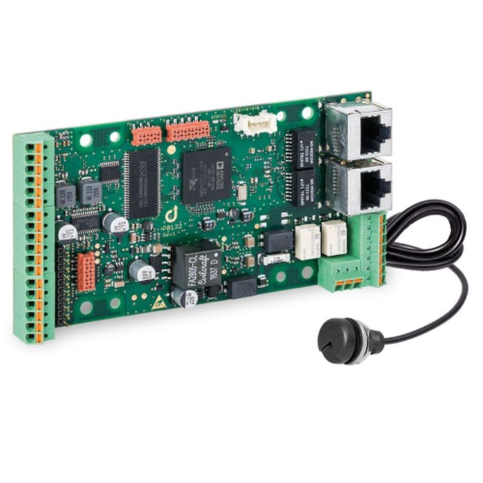 (C-ET908HMI) Commend Modulo de Intercomunicación Híbrido Ioip/Sip Intercom Module, Rj45, Incluye Mic480