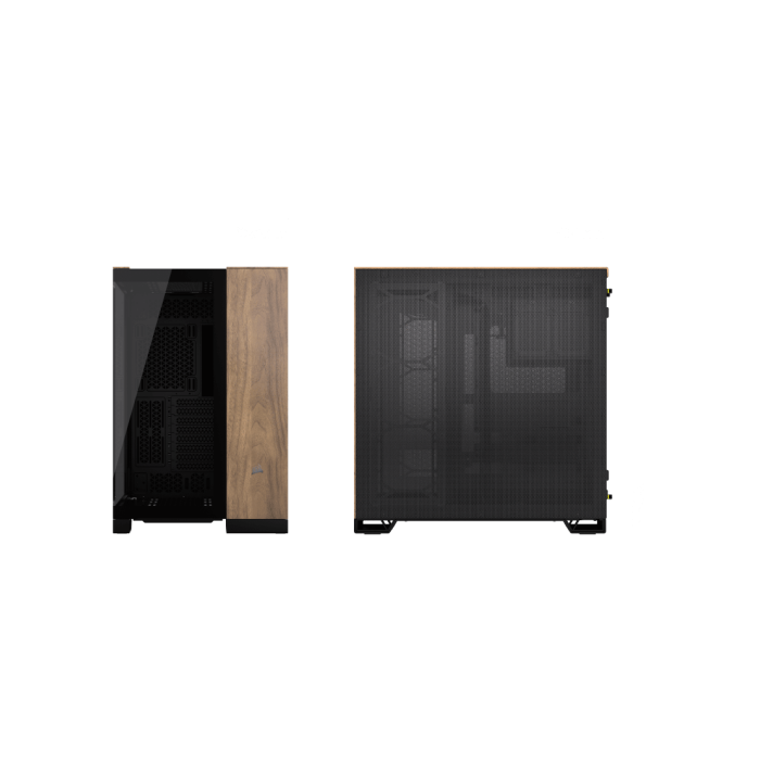 Corsair CC-9011282-WW Carcasa PC Midi Tower Gaming con Ventana Lateral, Vidrio Templado e Iluminación Multicolor Negro y Nuez 1 Corsair CC-9011282-WW Carcasa PC Midi Tower Gaming con Ventana Lateral, Vidrio Templado e Iluminación Multicolor Negro y Nuez 1