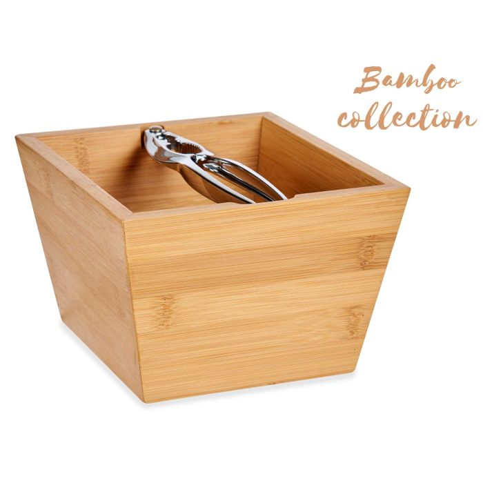 Caja de Bambú con Cascanueces Kinvara 16x16x11 cm - Marrón, Libre de Alergenos (12 Unidades) 1 Caja de Bambú con Cascanueces Kinvara 16x16x11 cm - Marrón, Libre de Alergenos (12 Unidades) 1