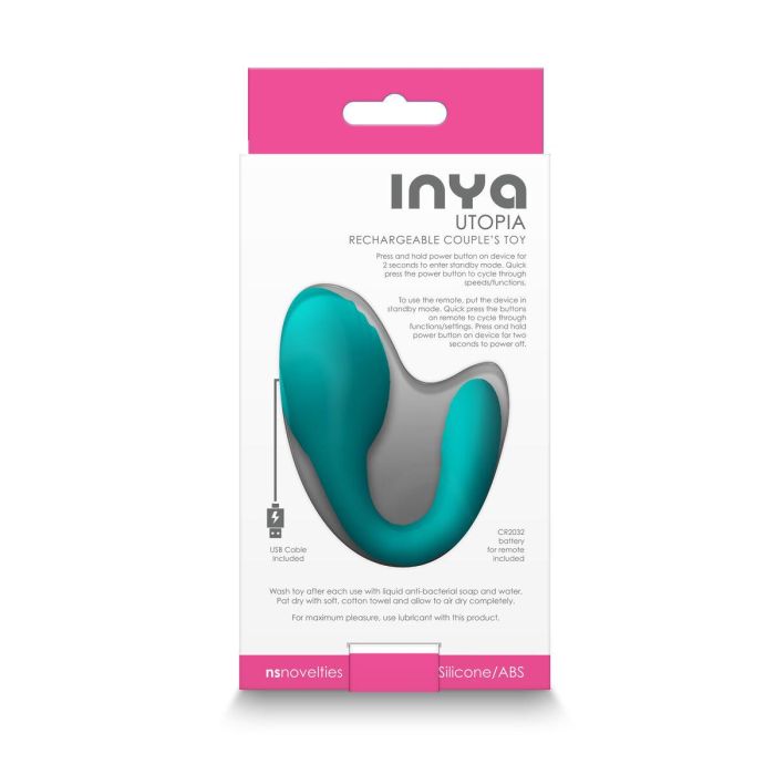 Masajeador NS Novelties Inya Verde 4 Masajeador NS Novelties Inya Verde 4