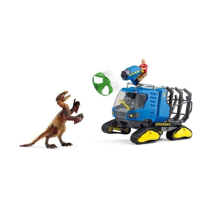 SCHLEICH - Vehículo de captura de dinosaurios - 42604 - Campo de dinosaurios 1 SCHLEICH - Vehículo de captura de dinosaurios - 42604 - Campo de dinosaurios 1