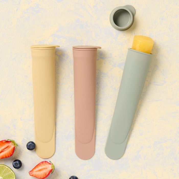 Day Juego de 3 Moldes para Helado de Silicona, 80 ml Cada Uno, Arena Natural, Verde Musgo, Amarillo Arena 1 Day Juego de 3 Moldes para Helado de Silicona, 80 ml Cada Uno, Arena Natural, Verde Musgo, Amarillo Arena 1