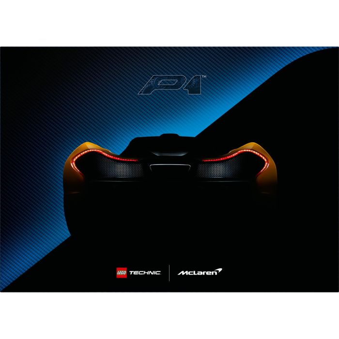 Lego 42172 McLaren P1 - Kit de Modelo de Hiperdeportivo para Adultos Entusiastas de Vehículos 11