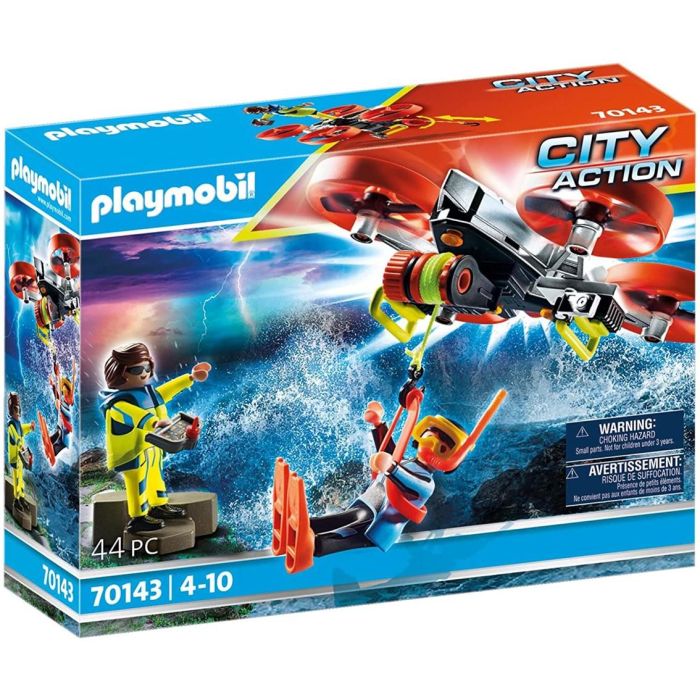 Playmobil Rescate Marítimo: Buzo Con Dron de Rescate, Incluye Figuras y Accesorios 0 Playmobil Rescate Marítimo: Buzo Con Dron de Rescate, Incluye Figuras y Accesorios 0