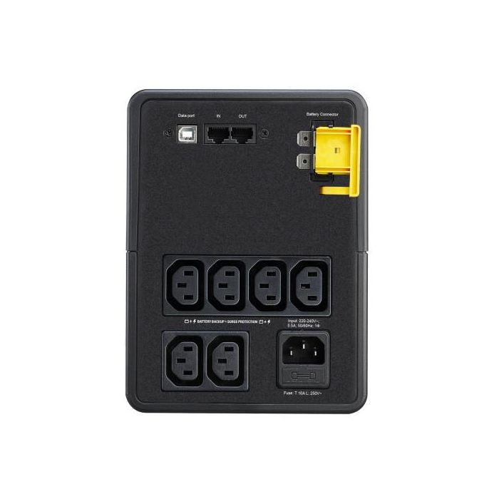 APC BX1200MI Sistema de Alimentación Ininterrumpida (UPS) Línea Interactiva 1.2 kVA 650 W 6 Salidas AC 1