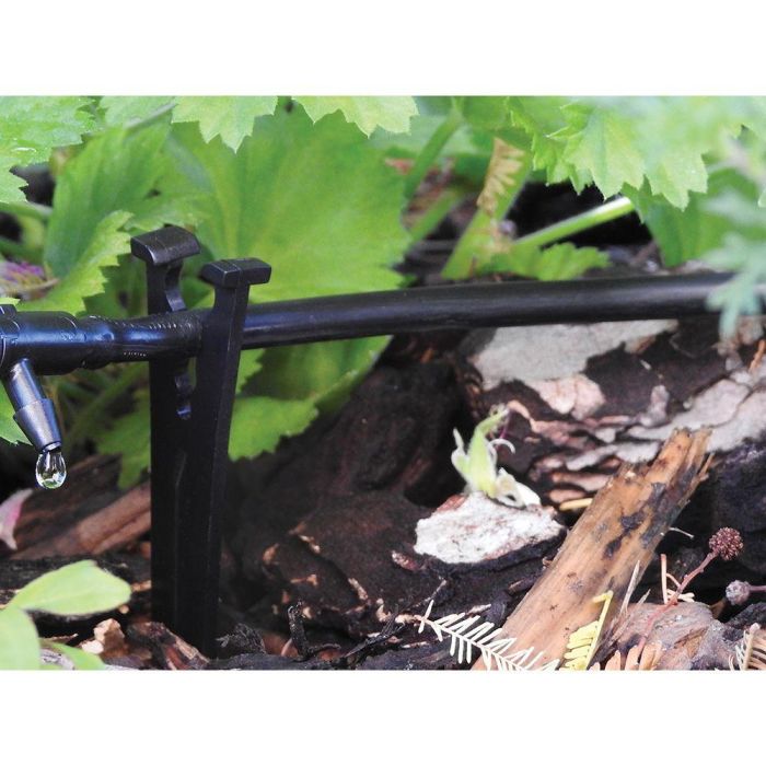 Blue Bird Soporte Micro Riego 4 mm, 10 Uds, Negro, Polipropileno, Anti UV Blue Bird Soporte Micro Riego 4 mm, 10 Uds, Negro, Polipropileno, Anti UV