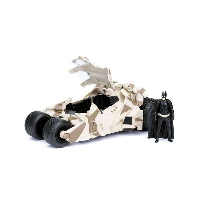 Coche metal batmóvil camuflaje 2008 el caballero oscuro incluye figura de batman de metal 7 cm escala 1:24 8 Coche metal batmóvil camuflaje 2008 el caballero oscuro incluye figura de batman de metal 7 cm escala 1:24 8
