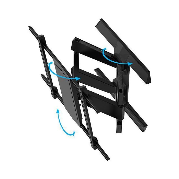 B-Tech Soporte de Pared Doble Brazo para Pantalla Plana con Inclinación y Giro UltraGlide hasta 75" y 50kg 4