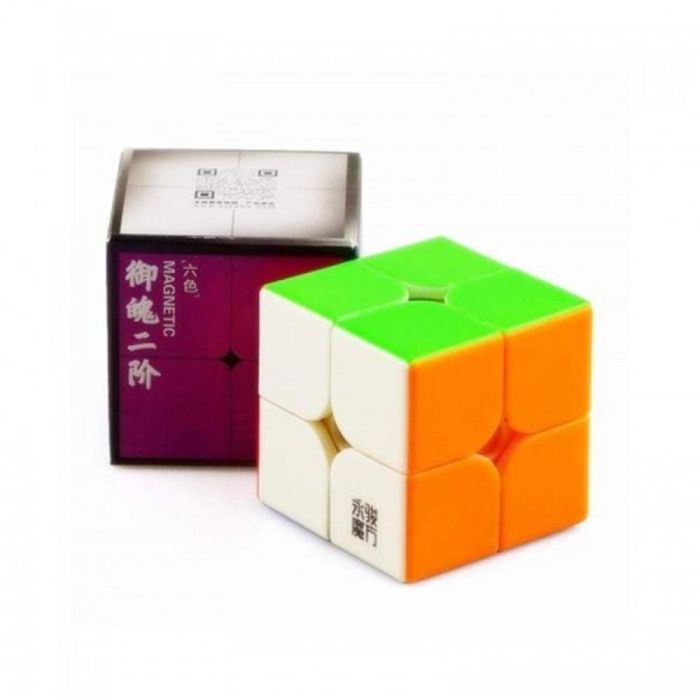 Yj YJ YuPo 2x2 V2 M Cubo de Rubik Magnético - Speedcube 2x2, Alta Calidad-Precio