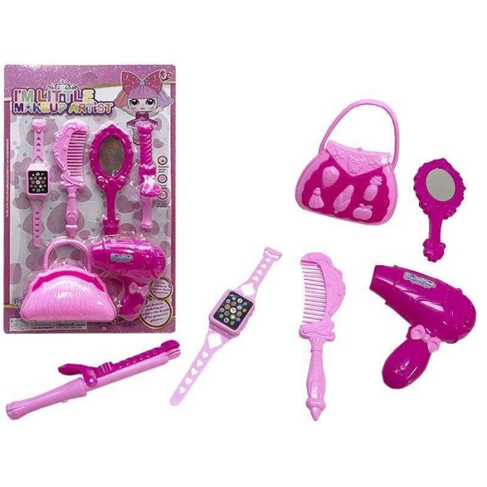 Bolos,secador y accesorios de belleza en blister. 23x37,8x4,5 cm - modelos surtidos 1 Bolos,secador y accesorios de belleza en blister. 23x37,8x4,5 cm - modelos surtidos 1