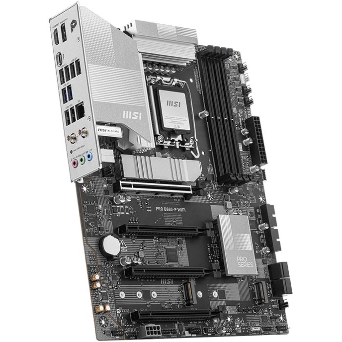 MSI PRO B860-P WiFi Placa Base Intel LGA 1851, B860, DDR5, USB 10Gbps, Wi-Fi 7, ATX - 911-7E41-001 2 MSI PRO B860-P WiFi Placa Base Intel LGA 1851, B860, DDR5, USB 10Gbps, Wi-Fi 7, ATX - 911-7E41-001 2