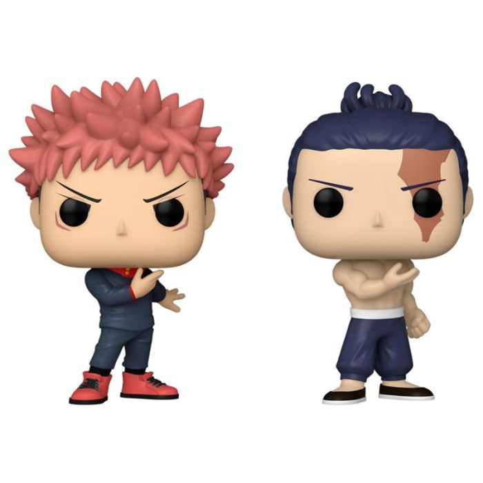 Blister 2 figuras POP Jujutsu Kaisen Yuji Itadori & Aoi Todo 2 Blister 2 figuras POP Jujutsu Kaisen Yuji Itadori & Aoi Todo 2