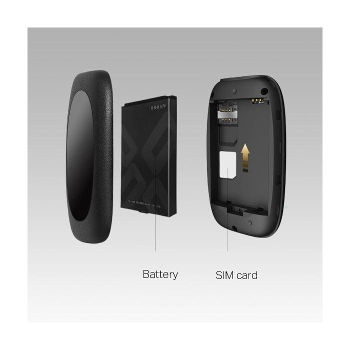 TP-Link M7000 Router de Red Móvil 4G LTE 300 Mbit/s Negro 4