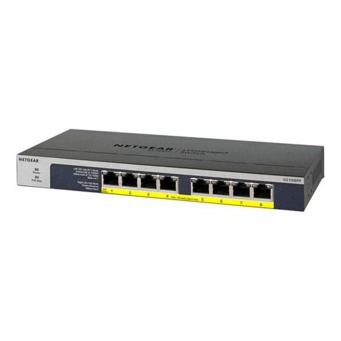 Switch de Armario Netgear GS108PP-100EUS 16 Gbps 3