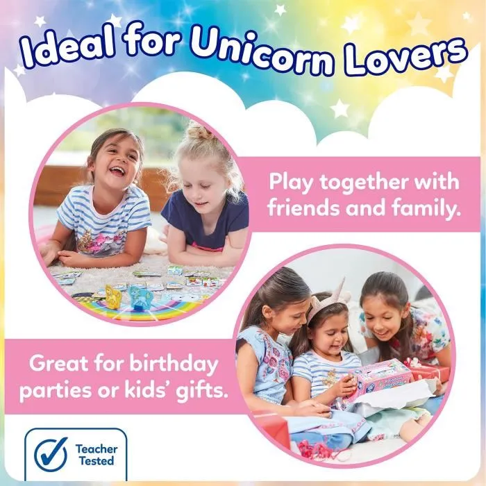 Orchard AUC1695894167277 Unicornios multicolores - Juego de parejas 2
