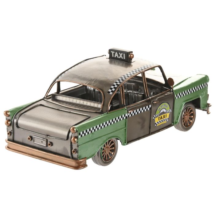 Vehiculo Decoracion Vintage DKD Home Decor Verde Plateado 14 x 13 x 32 cm 2