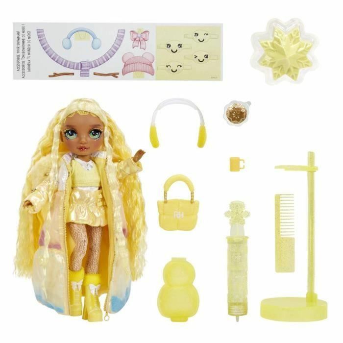 Rainbow High LIT35051120858 Muñeca Winter Wonderland Amarilla - Revela tu color y crea tu propio muñeco de nieve (4+ años) 1 Rainbow High LIT35051120858 Muñeca Winter Wonderland Amarilla - Revela tu color y crea tu propio muñeco de nieve (4+ años) 1