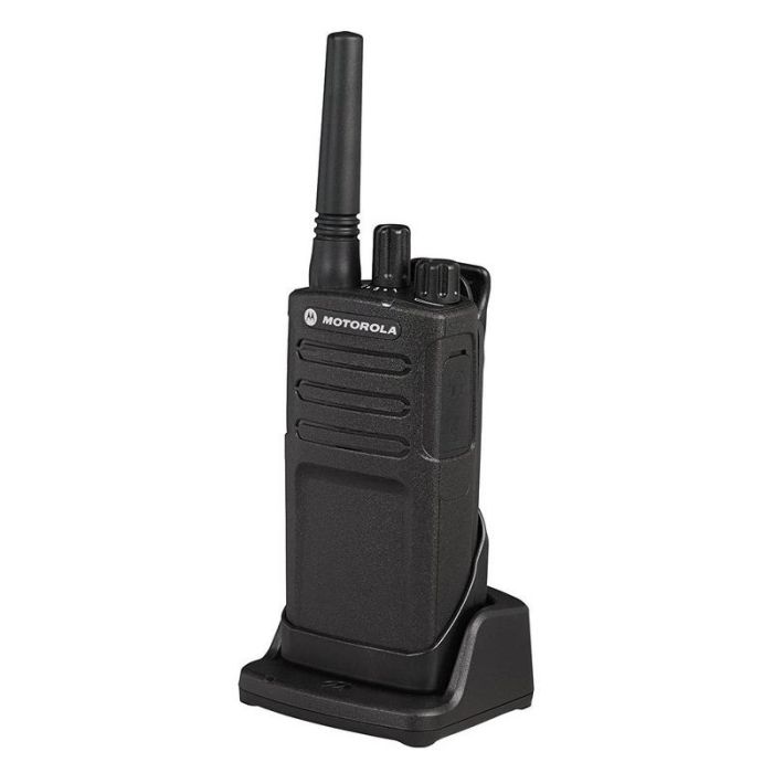 Motorola Walkie Talkie XT420 RMP0166BHLAA - 8 Canales, Alcance 6/9 km, IP55, Batería Litio 2150 mAh 2 Motorola Walkie Talkie XT420 RMP0166BHLAA - 8 Canales, Alcance 6/9 km, IP55, Batería Litio 2150 mAh 2