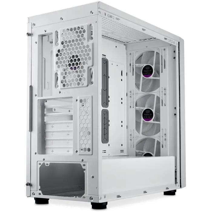 Cooler Master MasterBox 600 White Caja PC Escritorio ATX EATX ITX micro ATX Plástico Acero Vidrio Templado 4