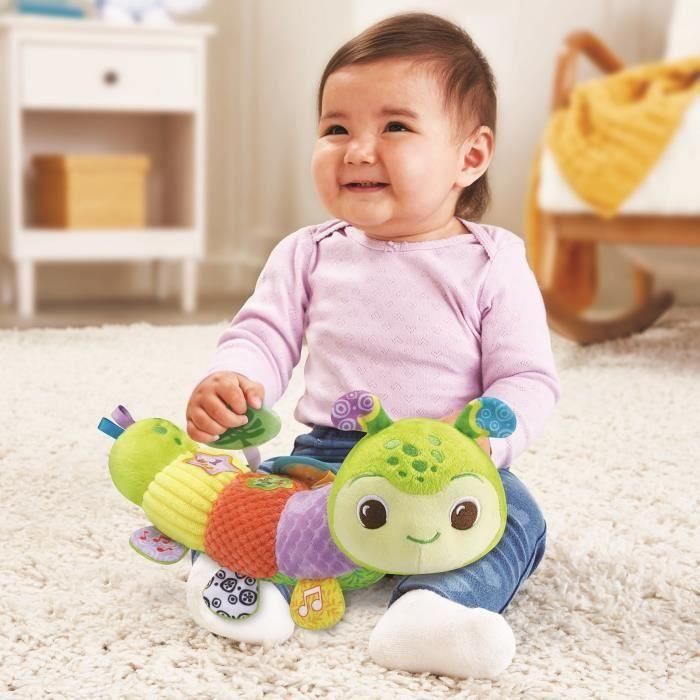 Vtech Baby VT80567105 Myrtille, Mi Lumi-Chenille Sensorial con Botellas de Plástico Reciclado 3 Vtech Baby VT80567105 Myrtille, Mi Lumi-Chenille Sensorial con Botellas de Plástico Reciclado 3