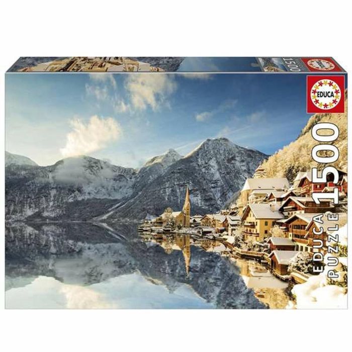Puzzle Educa Winter in Hallstatt, Austria 2 Puzzle Educa Winter in Hallstatt, Austria 2